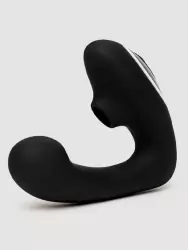 Компактный вибратор-кролик Fifty Shades of Grey Greedy Girl Duet, технология Pleasure Air, 12,5 см, черный