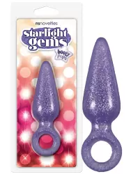 Анальная пробка Booty Pops средняя – фиолетовая	