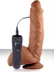 Фаллоимитатор-реалистик с вибрацией Shane Diesel - 10