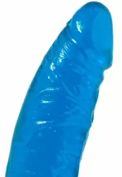 Фаллоимитатор на присоске Slim 7 - Blue