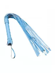 Флоггер из искусственной кожи Sitabella – голубой