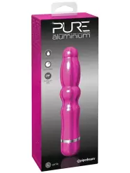 Вибромассажер Pure Aluminium Large Pink – розовый
