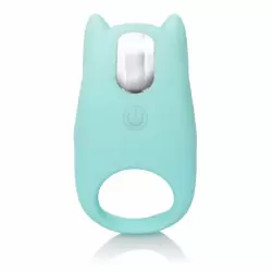 Оригинальное эрекционное кольцо Dual Exciter Enhancer с вибрацией – голубой