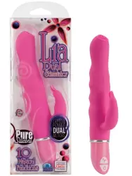 Водонепроницаемый двойной стимулятор Lia Dual