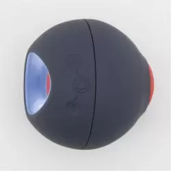 Магнитно-левитационный пульсатор Revel Body SOL с широким диапазоном вибрации – серый с красным