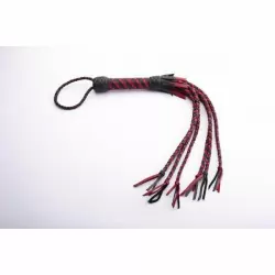 Плеть пятихвостая черно-красная короткая