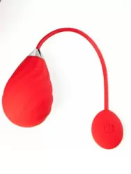 Компактное виброяйцо Magic Motion Sundae, 10 режимов, 19 см, красное