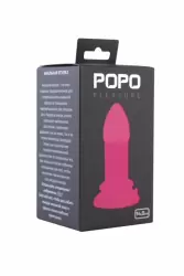 Широкая анальная втулка 14 см TOYFA POPO Pleasure – розовый