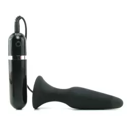 Анальный набор 10-Function Advanced Anal Explorer Kit с вибрацией – черный