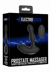 Массажер простаты с электростимуляцией и пультом управления Prostate massager Shots Electroshock