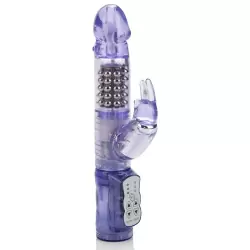 Вибромассажер Хай-Тек Waterproof Jack Rabbit водонепроницаемый – фиолетовый