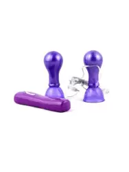 Вакуумные помпы Vibro Nipple Pump для сосков с вибрацией – фиолетовый