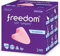Тампоны женские гигиенические FREEDOM 3 ШТ NORMAL