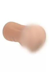 Реалистичный мастурбатор Real Women Vibration, вагина, 14 см, с вибропулей, ТПР, телесный