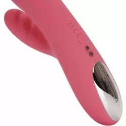 Мощный вибратор-кролик с функцией пенетрации Avery Strawberry Pink