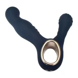 Стимулятор простаты Lust King с вибрацией – синий