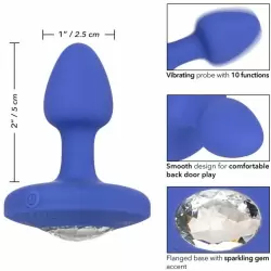 Перезаряжаемая анальная вибропробка Cheeky Gems Small Rechargeable Vibrating Probe