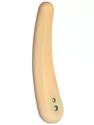 Нежный вибратор Iroha Mikazuki A, 17,5 см, 4 режима, желтый