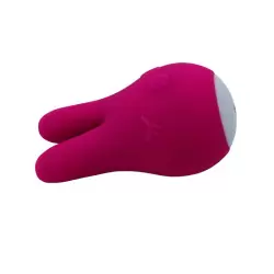 Оригинальный клиторальный вибростимулятор Bunny – розовый