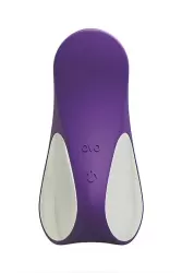 Клиторальный стимулятор Ovo S3 - фиолетовый: 7 режимов работы, медицинский силикон