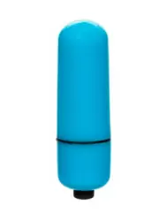 Компактная вибропуля  FOIL 3-SPD BLT-BL PREPACK, 6,2 см, 3 скорости, голубой