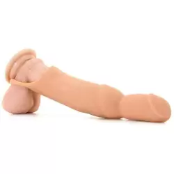 Насадка удлинитель и уплотнитель Cock Booster полая с подхватом мошонки