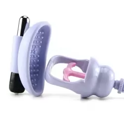 Вакуумная помпа Intimate Dancer с вибрацией – лавандовый