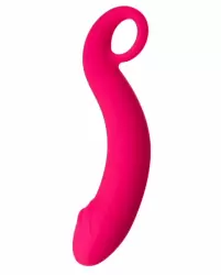 Анальный стимулятор TOYFA POPO Pleasure с имитацией головки пениса – розовый