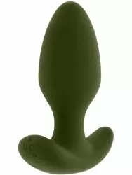 Анальная пробка Evolved The Colonel, с вибрацией, 7 режимов, 3 скорости, хаки