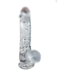 Фаллоимитатор OnOna Crystal Desire, размер M, с присоской, прозрачный