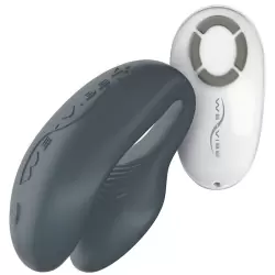 Вибромассажер для пар на радиоуправлении We-Vibe 4 Plus – серый