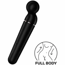 Элегантный вибратор Satisfyer Planet Wand-er, 22 см, силикон, черный