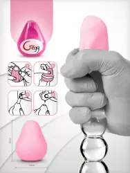 Gvibe Gegg Pink - яйцо-мастурбатор, 6.5х5 см.