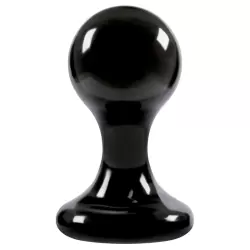 Анальная пробка Luna Balls большая – черная
