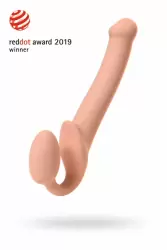 Страпон на присоске Strap-on-me. 24,5 см. Телесный