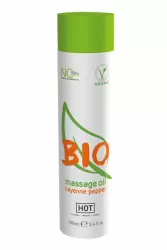 Массажное масло HOT BIO Massage oil cayenne pepper 100 мл.