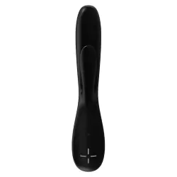Вибромассажер со стимулятором клитора Ovo E5 перезаряжаемый - черный