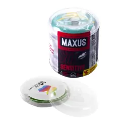 Презервативы ультратонкие MAXUS Sensitive Ultra Thin в большом кейсе, 15 шт.
