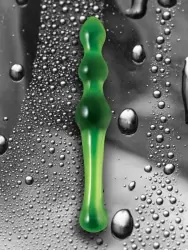 Стимулятор для вагинальных мышц Crystal Glass Kegel - Green