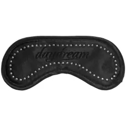 Маска на глаза Swarovski Черная