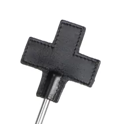 Стек с крестообразным наконечником Leather Cross Tipped Metal Crop