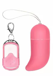 Виброяйцо для стимуляции точки G с пультом управления Small Wireless Vibrating G-Spot Egg (Розовый)