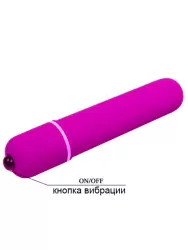 Компактная вибропуля Baile Magic X10, 10 режимов, 3 скорости