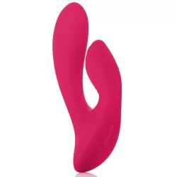 Вибромассажер с рельефным стимулятором клитора Silhouette S17 – красный