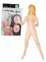 Надувная кукла с вибрацией и голосовым сопровождением Finnish Girl