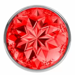 Анальная пробка Diamond Red Sparkle Small 4009-06Lola