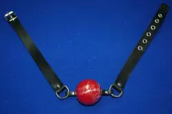 Красный кляп «Замолчи»