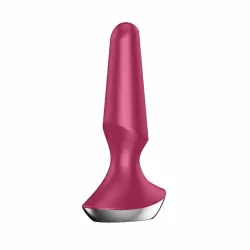 Анальная пробка с вибрацией Satisfyer Plug Ilicious 2 (малиновый)