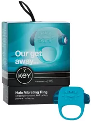 Вибро-кольцо Halo – голубое