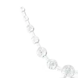 Анальные бусы Extreme Pure Gold X-10 Beads – серебристый